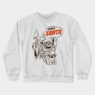 Santa Skeleton Crewneck Sweatshirt